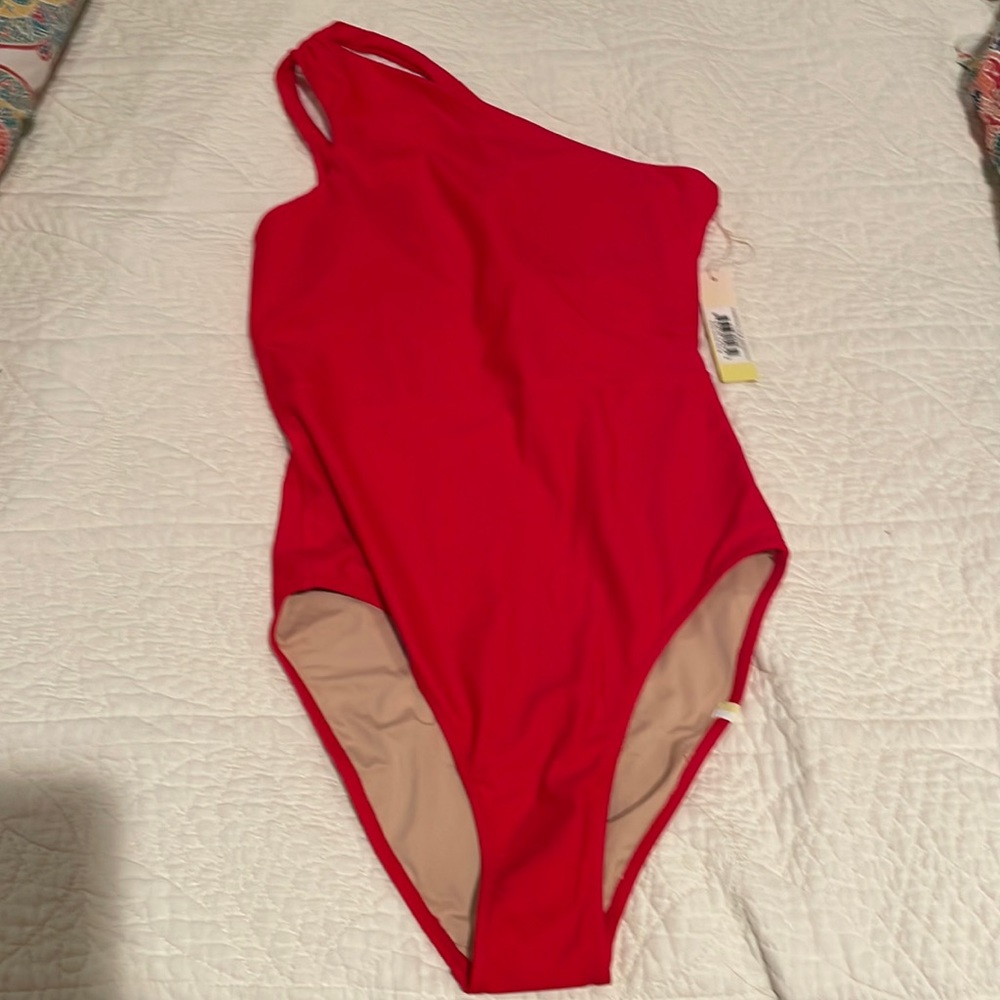 Summersalt ruched side stroke size 8